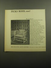 1960 Decorative Arts Center Furniture Advertisement - Ficks Reed, too? picture