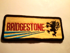 Vintage Bridgestone Motorcycle Patch, Bridgestone Motorcycle Patch picture