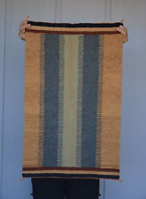 Vintage Navajo Rug - Finely Woven in Natural Vegetal Dye Wools - 29.5