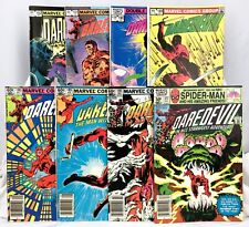 Daredevil #177, 180, 185-186, 189-192 (1981-83, Marvel) 8 Issue Lot picture