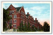1923 Strong Hall Vassar College Exterior Poughkeepsie New York Posted Postcard picture