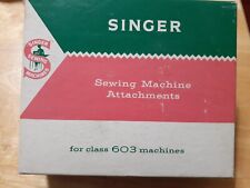 ATTACHMENTS VINTAGE SINGER SEWING MACHINE ACCESSORIES 603 SERIES picture