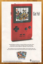 1998 Pokemon Red Blue Game Boy Color Print Ad/Poster Authentic Official Pop Art picture