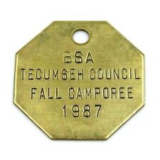 1987 Fall Camporee Tecumseh Council Medallion Boy Scouts BSA Ohio picture