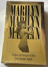 MARILYN MONROE COLLECTOR CARDS PRIVATE SPONTANEOUS UNGUARDED FACTORY SEALED VNT picture