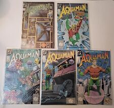 1989 DC Comics Aquaman Mini Series 1-5 Complete 1 2 3 4 5 Bagged And Boarded  picture