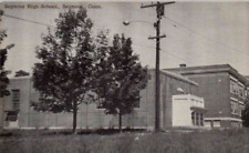 Seymour, Connecticut - A view of the Seymour High School - c1940 picture