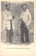 CPA 60 OISE TWO FRIENDS OF THE BOTTLE MILL TYPE ON TOVENT  picture