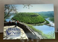 Postcard West Virginia Hawk's Nest State Park New River Canyon Hawks Nest Lake picture