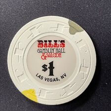 Bill's Gambling Hall Las Vegas $1 casino chip house chip 2007 obsolete LV1 picture