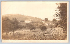 Scenic Area View of Farm Houses Near Louisville RPPC Real Photo Postcard picture