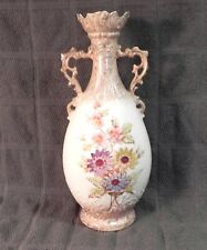 Antique Victoria Carlsbad Austria Porcelain Vase picture