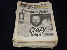 1998-1999 SUBURBAN NEWS NEWSPAPERS LOT OF 65 - DALLAS - SHAVERTOWN PA - 2 picture