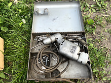 Vintage Sioux 1/4” 242 Angle Electric Drill w/ Bits & Case picture