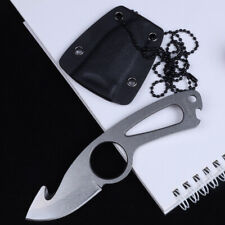 MASALONG 8CR14MOV Small Fixed Blade Knife Full Tang with Knife ,multifunctional picture