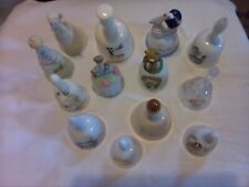 Lot of 14 Vintage Bells Assorted Collectables/Souvenirs picture