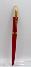Eversharp Vintage l957 Retractable Ball Pen-red with white button-new old stock picture