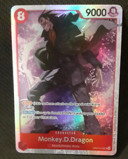 ONE PIECE Card Game English -MONKEY .D. DRAGON -OP07-015 -SR - picture