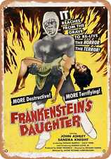 Metal Sign - Frankenstein's Daughter (1958) - Vintage Look picture