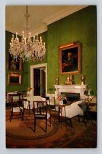 Washington DC, White House Green Room, Antique Vintage Souvenir Postcard picture