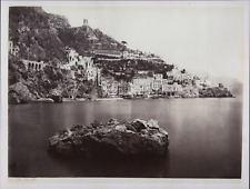 Italy, Amalfi, General View, ca.1880, Vintage Print Vintage Print, Legend picture