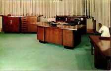 Executive Office Furniture Desk Hugh Frankel & Co Quebec Vintage Postcard R54 picture