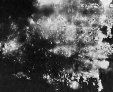Night View of burning Toyama Japan from B-29 Bombers 8