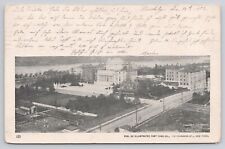 1903 Columbia University Aerial New York City NY Doane Cancel Antique Postcard picture