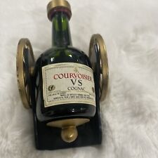 Vintage Courvoisier Cognac Cannon Bottle Display Full Bottle picture