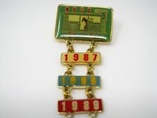 Vintage Collectible Pin: NBCA 1987 1988 1989 40/8 Forty & Eight picture
