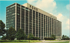 Postcard MI-Ford Motor Company Central Office Building-Dearborn Michigan picture