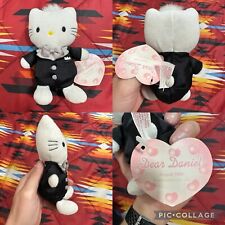 NWT Sanrio 1999 Hello Kitty Dear Daniel Tuxedo Groom Beanie Plush Doll 6” picture