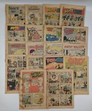 LOT of 18 Coverless Comics Silver Age Nancy Mouseketeers Mutt and Jeff Disney picture