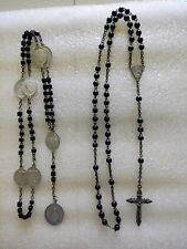 Religious Vintage Estate Find 7 Sorrows Chaplet Rosary , Rare Rosary Unique... picture