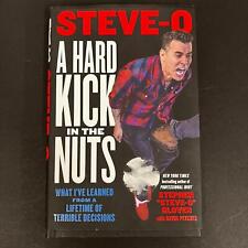 Steve-O Signed Book PSA/DNA Autographed A Hard Kick in the Nuts picture