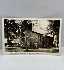 Vintage Postcard - Church At Jamestown - Virginia - 1937 EKC - RPPC - Unposted picture