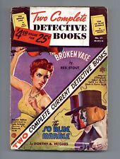 Two Complete Detective Books Pulp Mar 1943 #19 VG picture