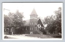 Lapeer MI-Michigan RPPC, The Church of The Lutheran Hour, Vintage Postcard picture