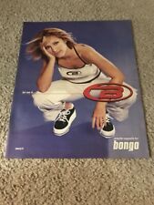 Vintage 1999 Actress JENNIFER ESPOSITO BONGO Shoes Poster Print Ad 1990s NCIS picture