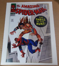 AMAZING SPIDER-MAN # 34 1966 coverless, complete app.KRAVEN THE HUNTER NICE picture