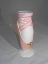 Lovely Pink Ballet Shoe Shaped Vase by Burton 2005 picture