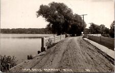 Real Photo Postcard Lake Drive in Fairmont, Minnesota picture