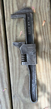 Vintage VLCHEK 11 IN AUTO Adjustable Monkey Wrench V-Shield picture
