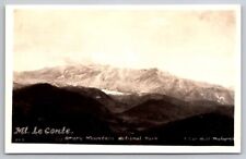 eStampsNet - RPPC Mt LeConte Smokey Mountains National Park Postcard picture