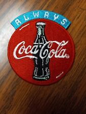 Always Coca-Cola Embroidered Coke Patch Free US Shipping Trademark Authentic NEW picture