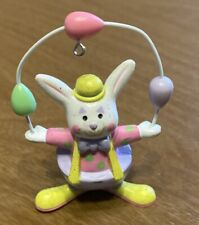 Avon Easter Bunny Clown Ornament- Perfect Juggler VINTAGE picture