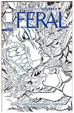 FERAL #3 B&W THANK YOU SURPRISE VARIANT 1 PER STORE TONY FLEECS FORSTNER STRAY picture