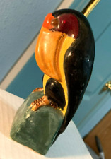 Vintage Ceramic Toucan Hand Painted-South American-5