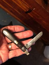 Vintage 3-1/2” St. Lawrence Cutlery Co Germany 2-blade WOOD Handle Pocket KNIFE picture