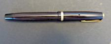 Rare Vintage Made in Canada Parker Challenger Fountain Pen Black & Gold color picture